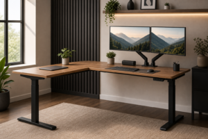 Best L-Shaped Standing Desks in 2026: What Independent Reviewers Actually Found