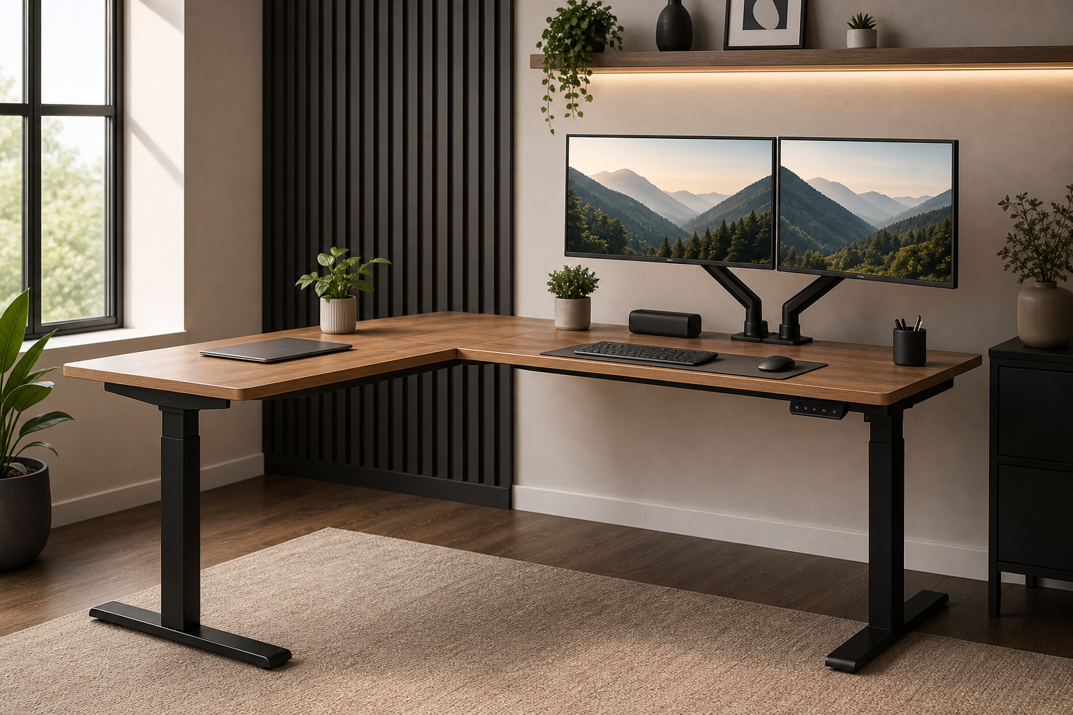 Best L-Shaped Standing Desks in 2026: What Independent Reviewers Actually Found