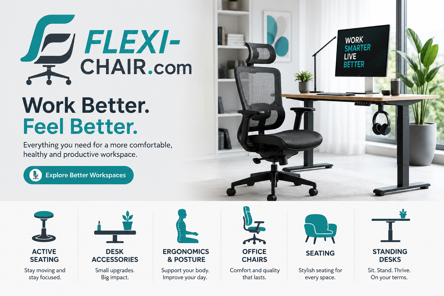 Flexi-Chair — Work Better. Feel Better.