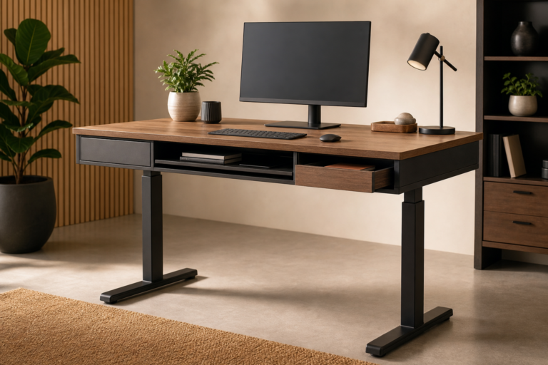 Best Standing Desks With Built-In Storage in 2026: What the Reviews Actually Say